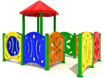 Детский игровой комплекс Дворик 2 BL