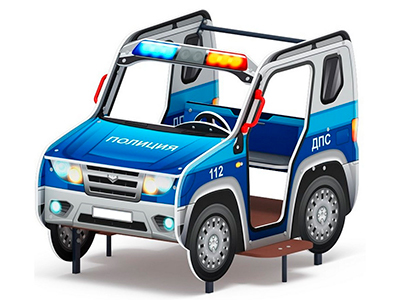 Игровая форма Вездеход полиции 1