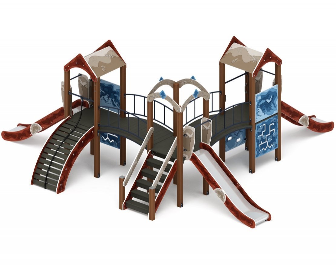 Детская игровая площадка Шёпот скал-11 - вид 3
