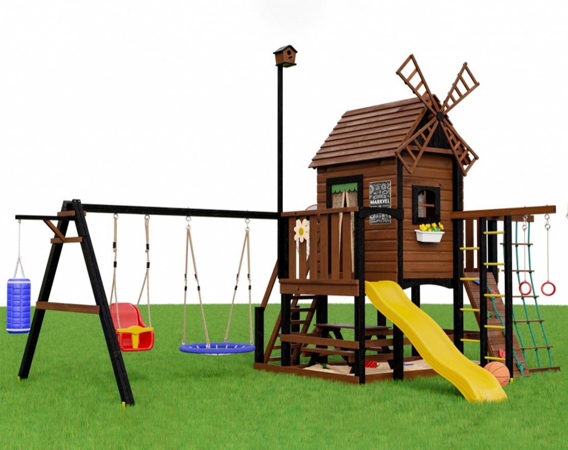 Детская игровая площадка Мулен 2 - вид 2