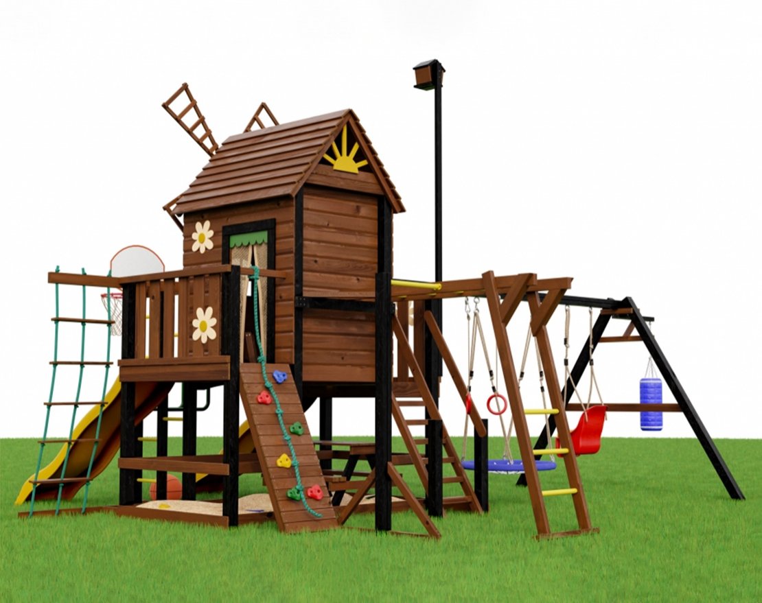 Детская игровая площадка Мулен 3 - вид 4