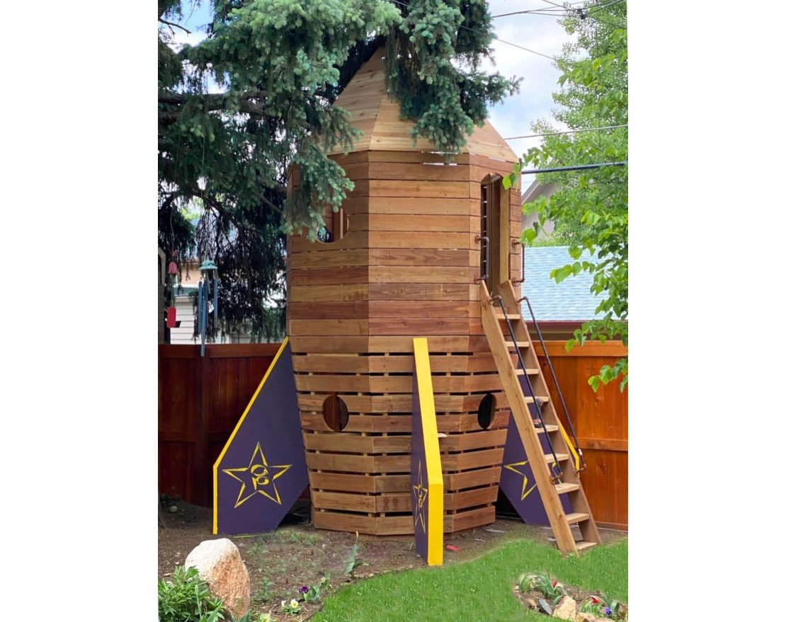 Детская площадка TORUDA WOOD Ракета - вид 3