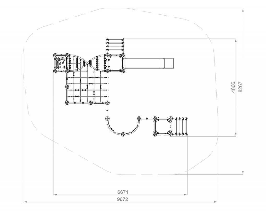 ДЕТСКОЕ ИГРОВОЕ ОБОРУДОВАНИЕ PLAY «ВА-01.09» - вид 3