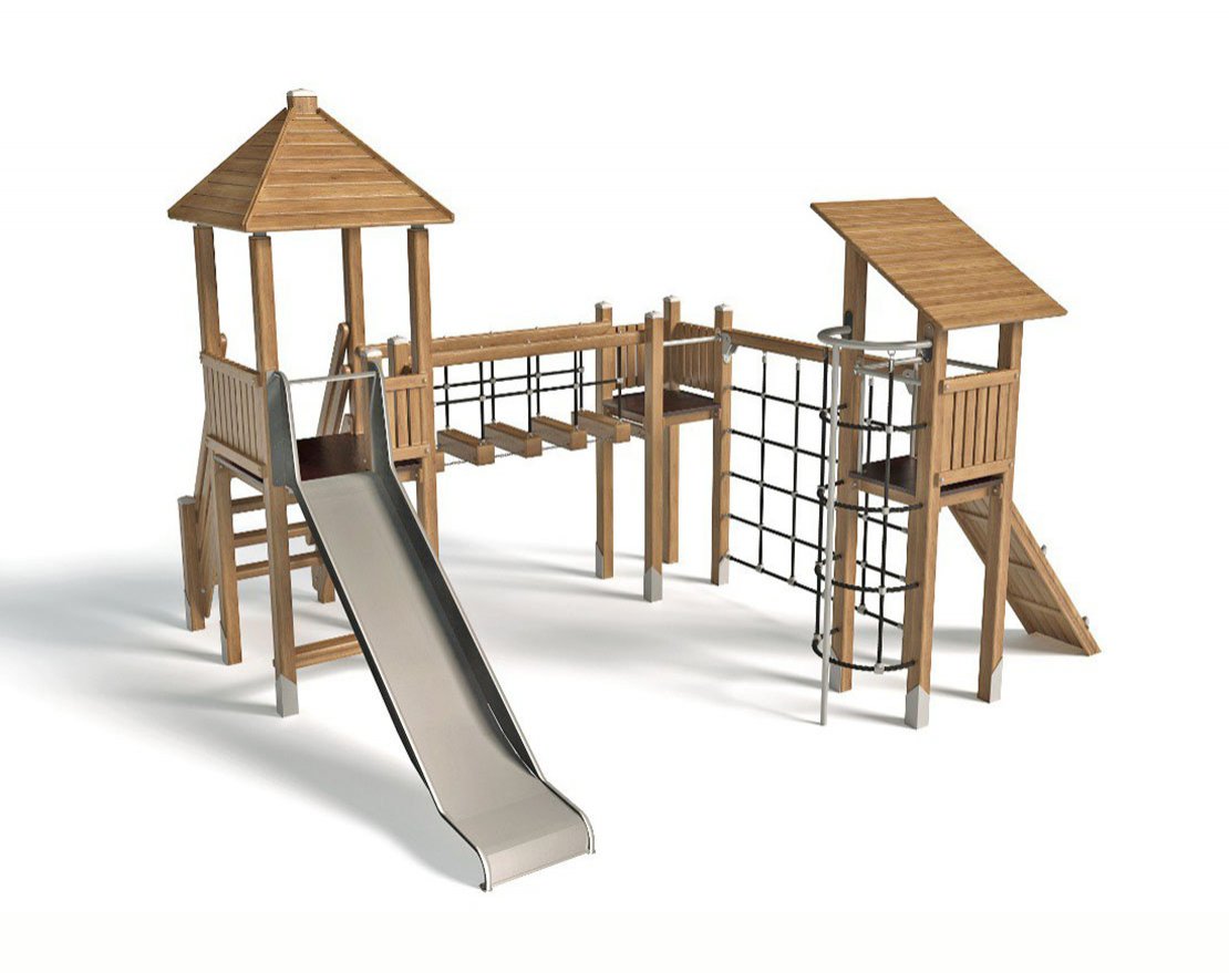 Игровой комплекс Весенний бриз 2 Эко - вид 3