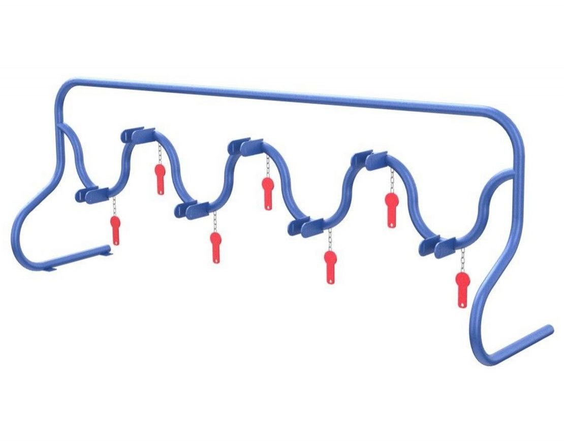 Парковка для самокатов Волна SP5 (на 7 мест) - вид 3