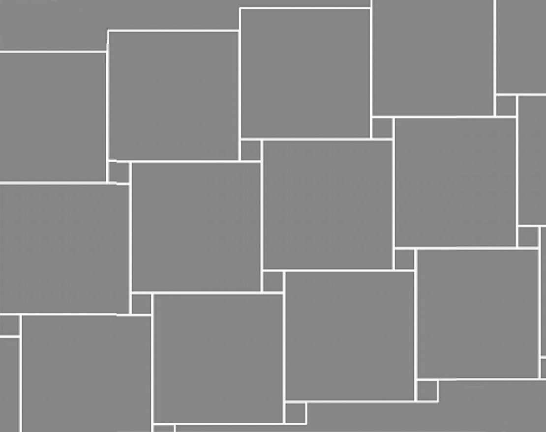 Тротуарная плитка Квадрат Стандарт (1 м2) с укладкой - вид 2